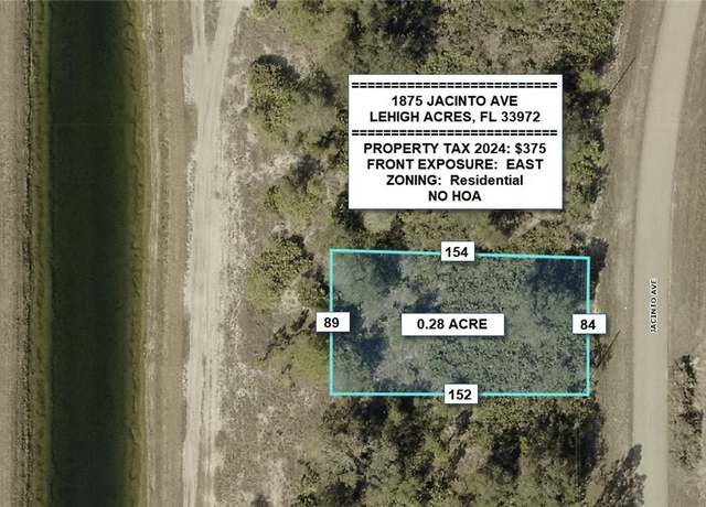 Property at 1875 Jacinto Ave, Lehigh Acres, FL 33972