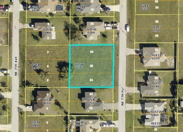 Property at 2012 NE 7th Pl, Cape Coral, FL 33909
