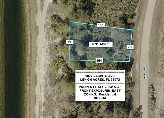 Property at 1877 Jacinto Ave, Lehigh Acres, FL 33972