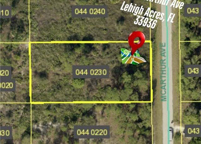 Property at 1121 Mcarthur Ave, Lehigh Acres, FL 33936