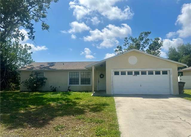 Property at 1808 NE 21st St, Cape Coral, FL 33909, 3 beds, 2 baths
