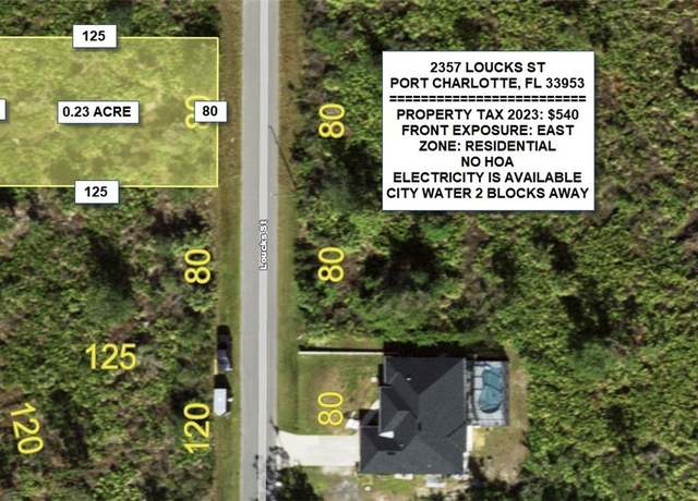 Property at 2357 Loucks St, Port Charlotte, FL 33953