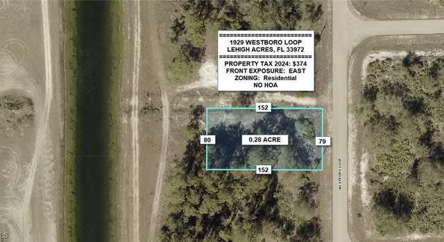 Photo of 1929 Westboro Loop, Lehigh Acres, FL 33972