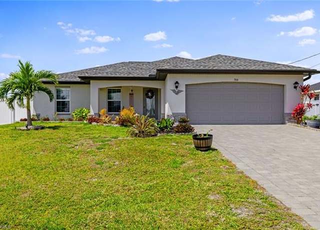 Property at 708 NW 7th Pl, Cape Coral, FL 33993, 3 beds, 2 baths