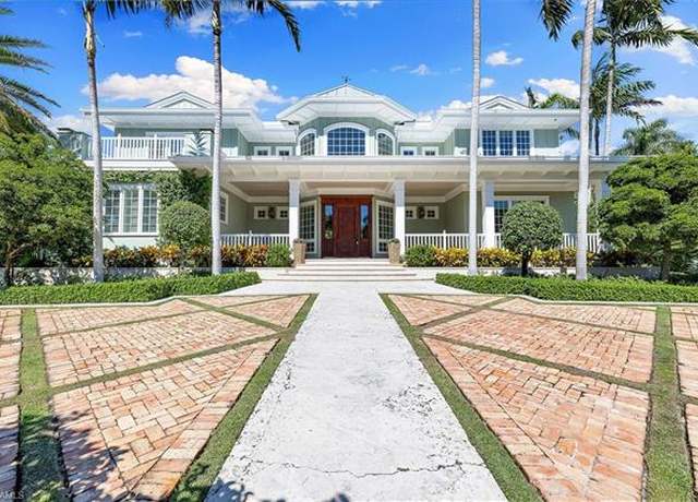 Property at 181 4th Ave N, Naples, FL 34102, 5 beds, 6.5 baths