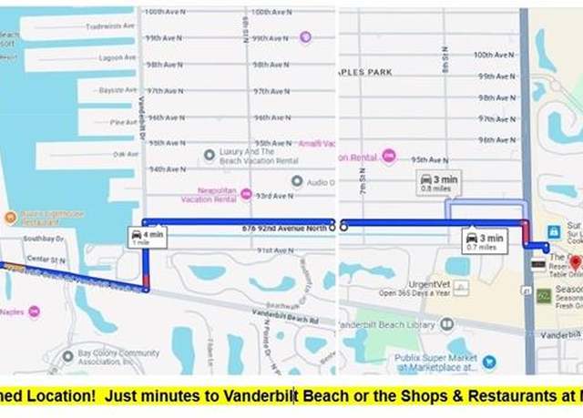 Property at 676 and 680 92nd Ave N, Naples, FL 34108