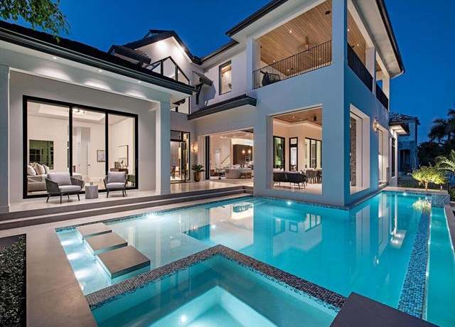 Property at 608 16th Ave S, Naples, FL 34102, 5 beds, 5.5 baths