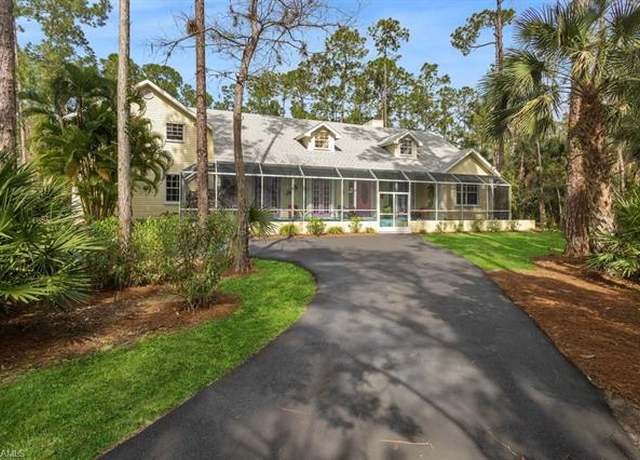 Property at 4691 1st Ave NW, Naples, FL 34119, 4 beds, 4 baths