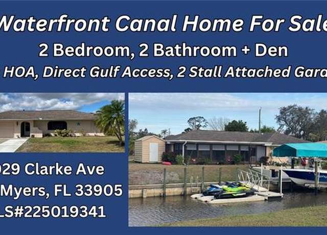 Property at 2029 Clarke Ave, Fort Myers, FL 33905, 2 beds, 2 baths