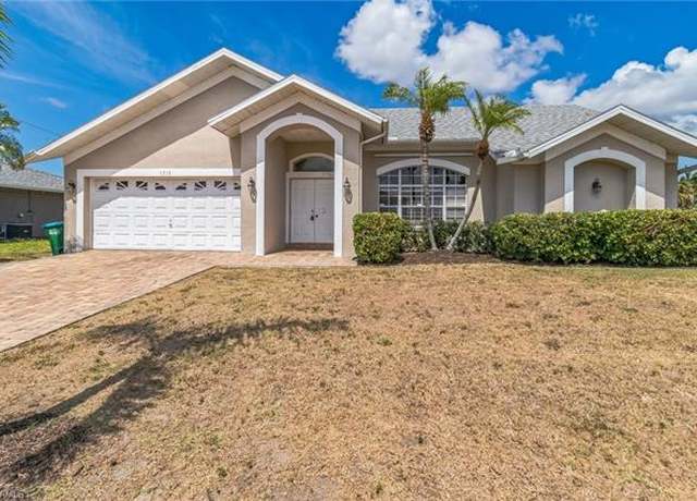 Property at 1316 SW 8th Ct, Cape Coral, FL 33991, 3 beds, 2 baths