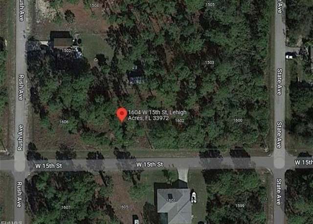 Property at 1604 W 15th St, Lehigh Acres, FL 33972