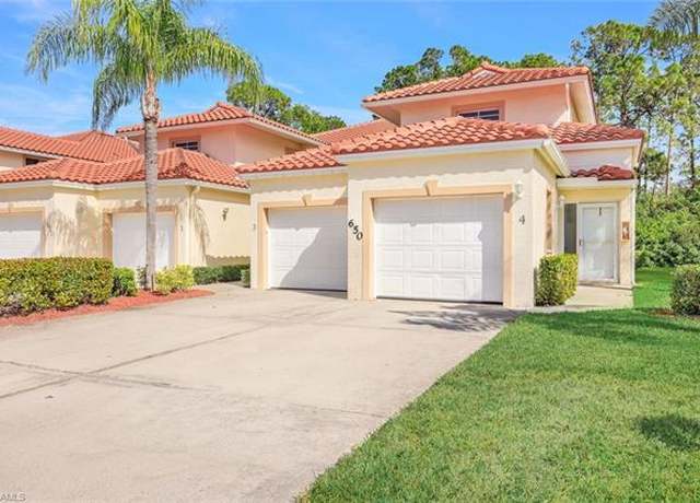 Property at 650 Luisa Ln #4, Naples, FL 34104, 3 beds, 2 baths