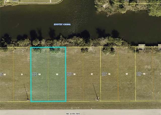 Property at 1819 NE 17th Ter, Cape Coral, FL 33909