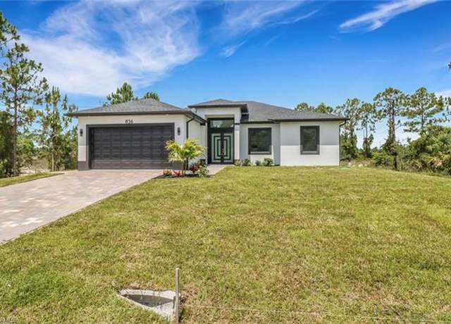 Property at 836 Milano Ave S, Lehigh Acres, FL 33974, 3 beds, 2 baths
