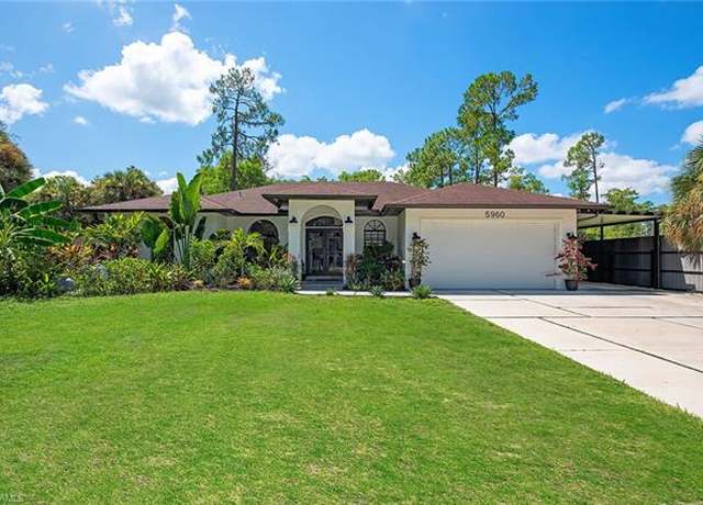 Property at 5960 Bur Oaks Ln, Naples, FL 34119, 3 beds, 2 baths
