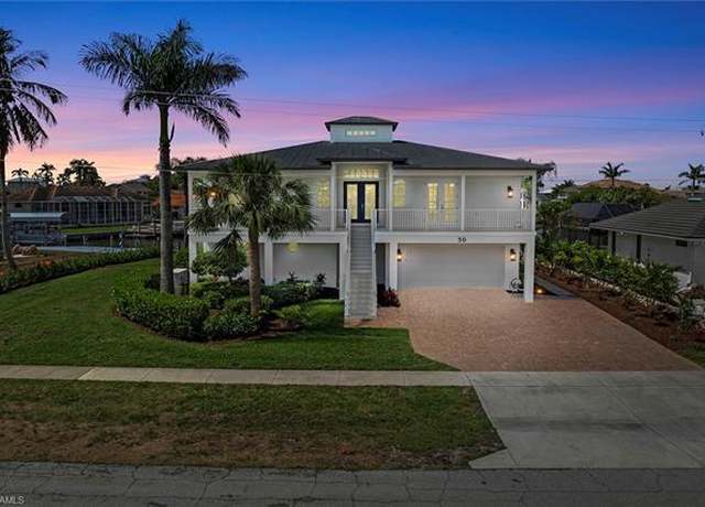 Property at 50 N Sunset St, Marco Island, FL 34145, 4 beds, 3 baths