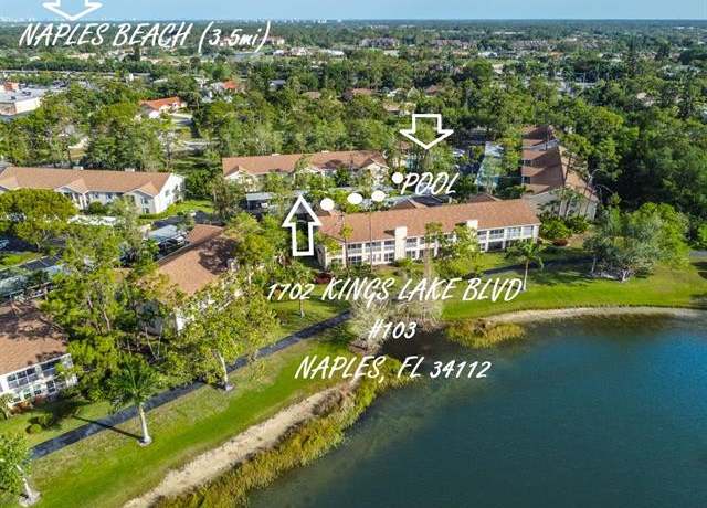 Property at 1702 Kings Lake Blvd #103, Naples, FL 34112, 2 beds, 2 baths