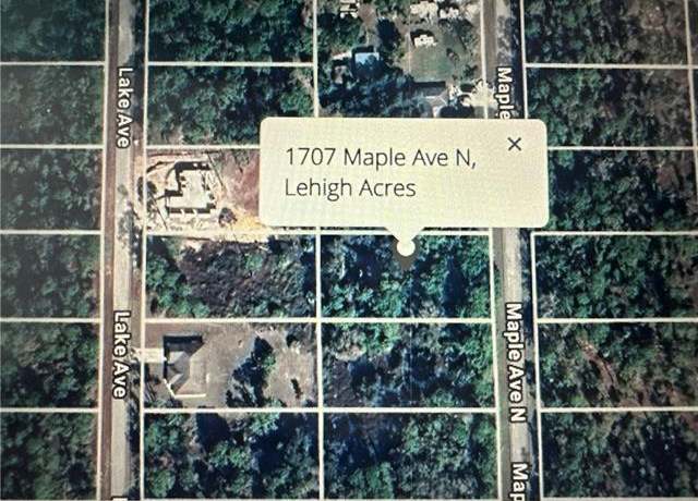 Property at 1707 Maple Ave N, Lehigh Acres, FL 33972