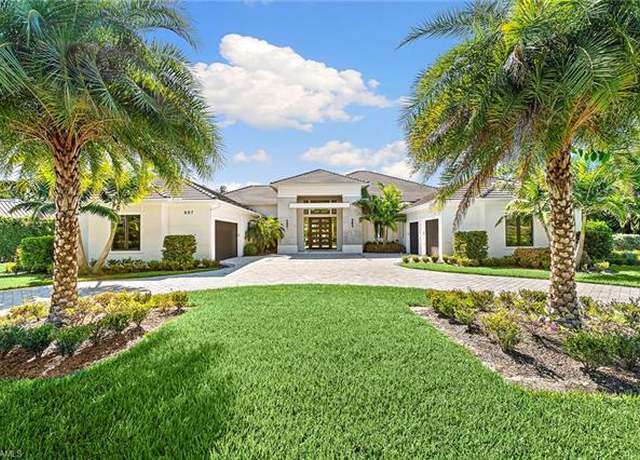 Property at 607 Myrtle Rd, Naples, FL 34108, 4 beds, 5.5 baths