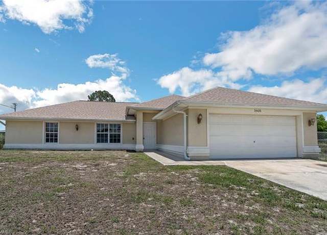 Property at 3406 27th St SW, Lehigh Acres, FL 33976, 3 beds, 2 baths