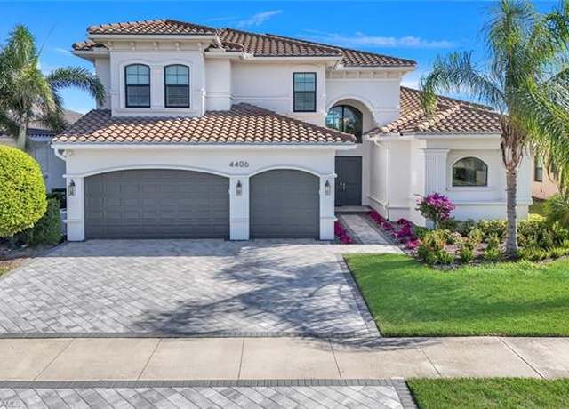 Property at 4406 Caldera Cir, Naples, FL 34119, 6 beds, 5.5 baths