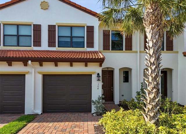 Property at 15850 Portofino Springs Blvd #104, Fort Myers, FL 33908, 3 beds, 2.5 baths