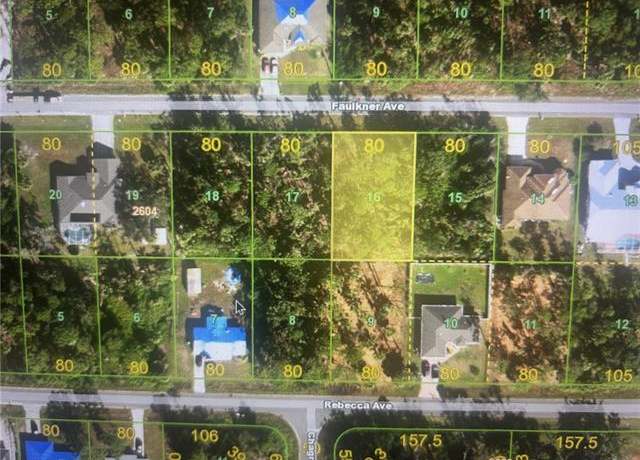 Property at 15105 Faulkner Ave, Port Charlotte, FL 33953