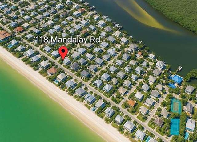 Property at 118 Mandalay Rd, Fort Myers Beach, FL 33931