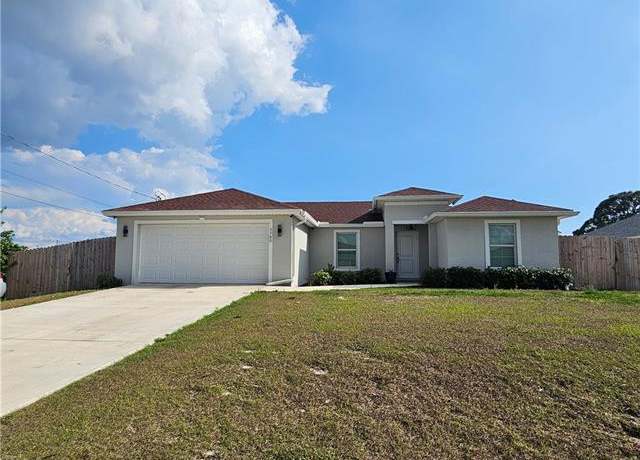 Property at 3709 18th St SW, Lehigh Acres, FL 33976, 3 beds, 2 baths