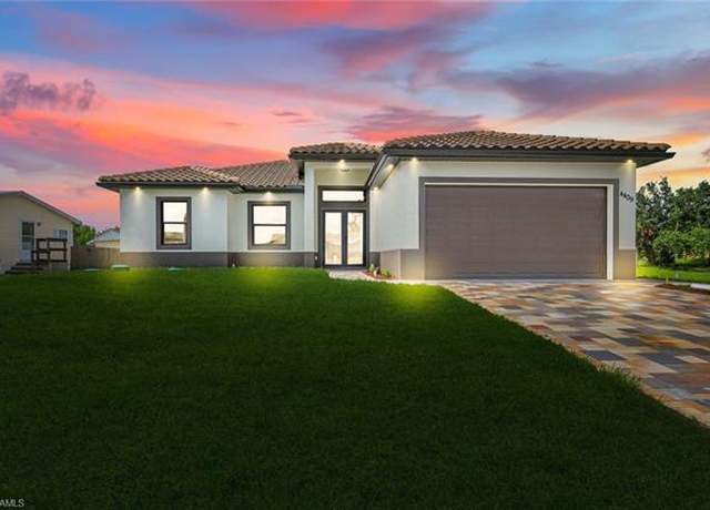 Property at 4409 5th St W, Lehigh Acres, FL 33971, 3 beds, 2 baths