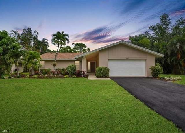 Property at 687 Cypress Way E, Naples, FL 34110, 3 beds, 2 baths