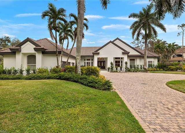 Property at 13556 Rosewood Ln, Naples, FL 34119, 5 beds, 5.5 baths