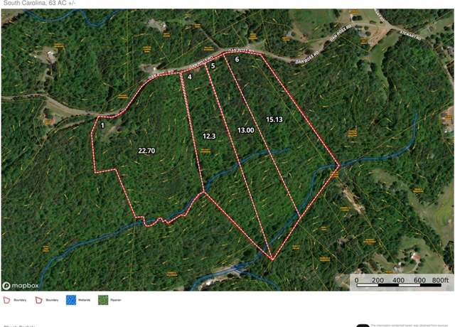 Property at Lot 6 Dan Ross Rd, Six Mile, SC 29682