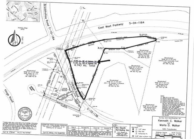 Property at East West East West Parkway/hobson Rd, Anderson, SC 29621