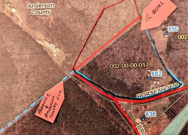 Property at 882 Horseshoe Rd Rd, Honea Path, SC 29654