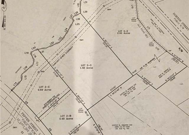 Property at 00 Pepper St Lot 2-D, Central, SC 29630