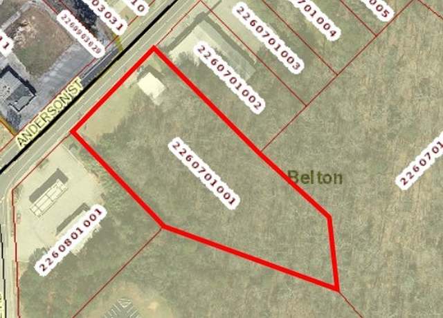 Property at 0 Anderson St, Belton, SC 29627