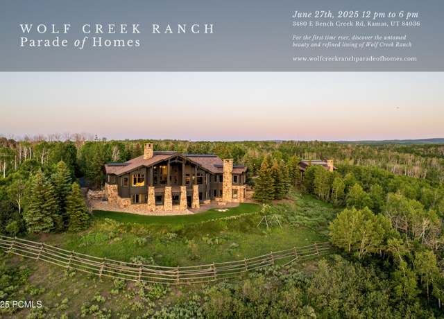 Property at 9156 E Forest Creek Rd, Kamas, UT 84036, 5 beds, 6.5 baths