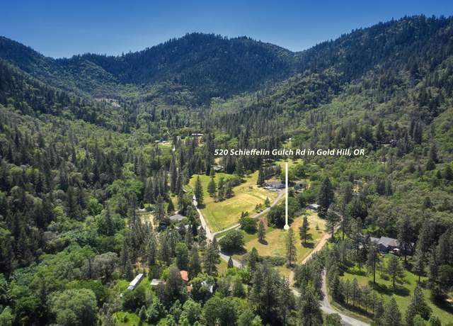 Property at 520 Schieffelin Gulch Rd, Gold Hill, OR 97525, 3 beds, 2 baths