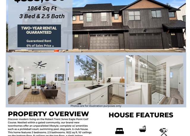Property at 109 Golf View Dr, Eagle Point, OR 97524, 3 beds, 2.5 baths