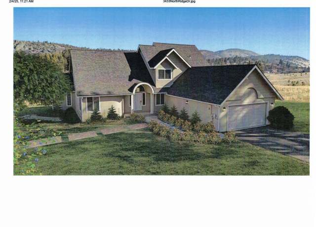 Property at 3433 Northridge Dr, Klamath Falls, OR 97601, 4 beds, 2.5 baths