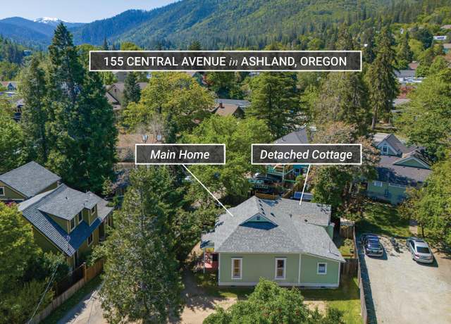 Property at 155 Central Ave, Ashland, OR 97520, 3 beds, 2 baths