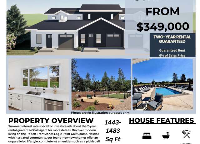 Property at 205 Bogey Ln, Eagle Point, OR 97524, 3 beds, 2.5 baths