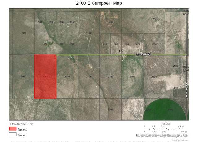 Property at E Campbell (apn:1598) Ln, Christmas Valley, OR 97641