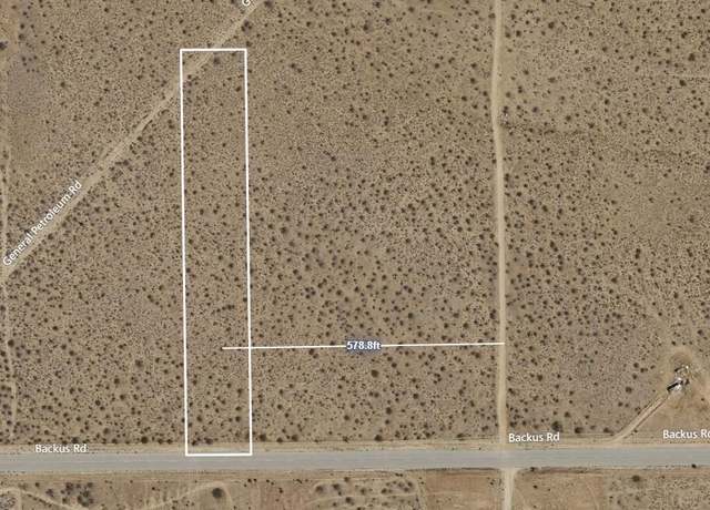 Property at Backus Rd. And 106th  St. West, Rosamond, CA 93560