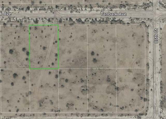 Property at 8400 Tanbark Ave & Vic 85th St, California City, CA 93505