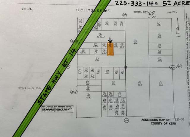 Property at Near Hwy 14 State Rte, California City, CA 93501