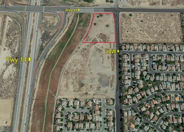 Property at 20th West & Ave H, Lancaster, CA 93534