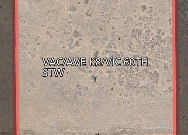Property at Ave K8 Vic 60th Street West, Lancaster, CA 93536