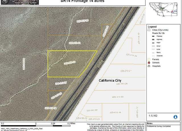 Property at State Highway 14, California City, CA 93505